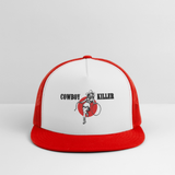 COWBOY KILLER Trucker Hat - white/red