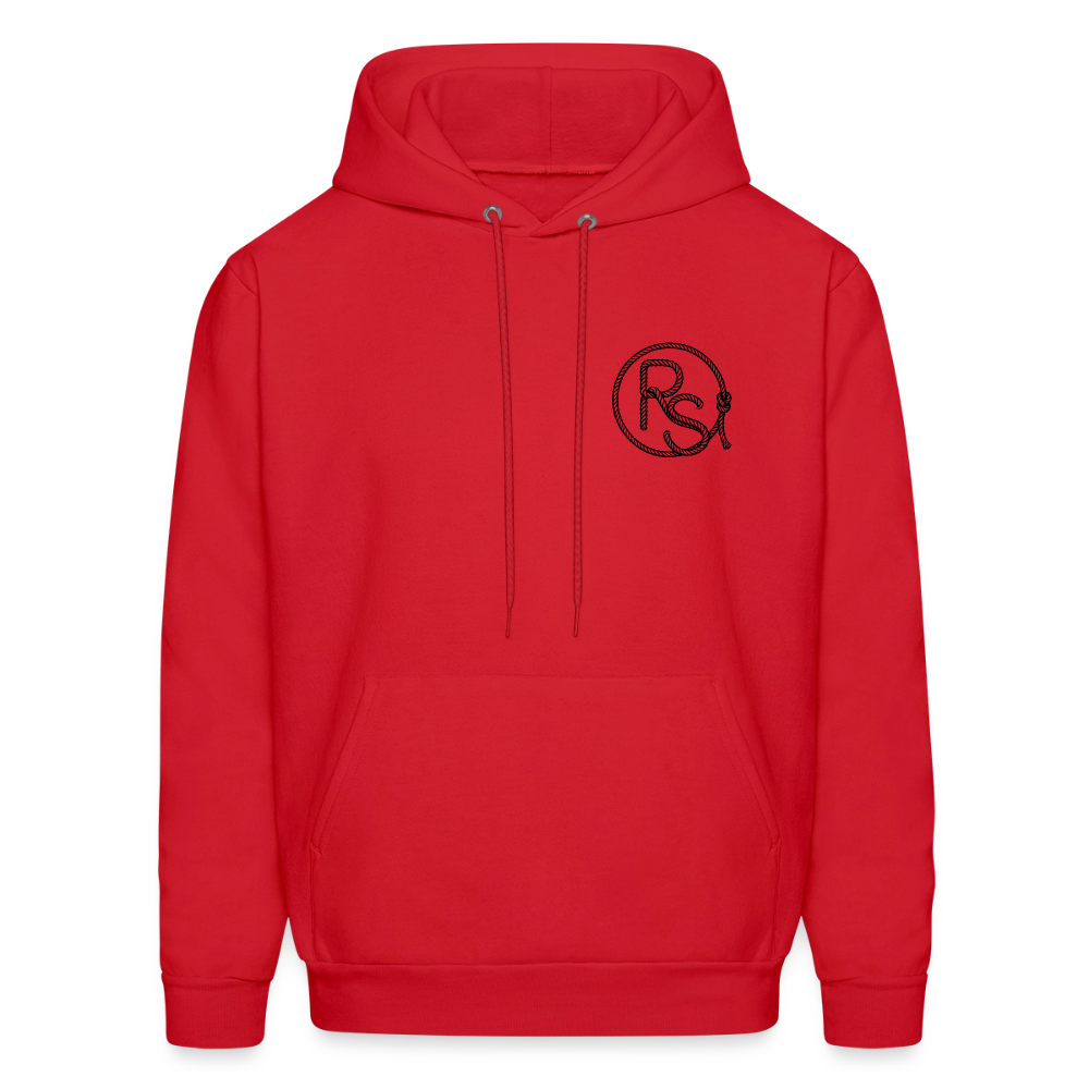 FLORAL BOOTS Hoodie - red