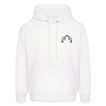 NEVER LOOK BACK Hoodie - white