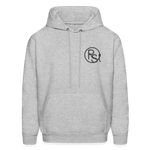 FLORAL BOOTS Hoodie - heather gray