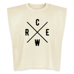 CREW Muscle Tank - faded cream