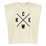 CREW Muscle Tank - faded cream
