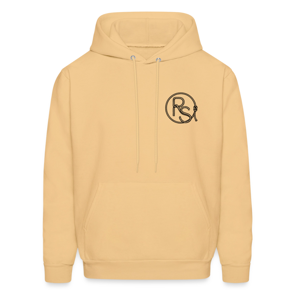 FLORAL BOOTS Hoodie - light gold 
