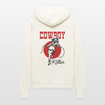 CK Unisex Full Zip Hoodie - vintage white