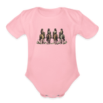 COWGIRLS Organic Baby Onesie - light pink