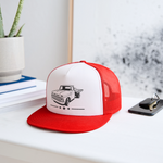 OLD BETSY Trucker Hat - white/red