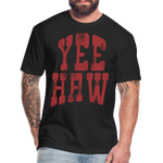YEEHAW Fitted Tee - black