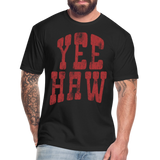 YEEHAW Fitted Tee - black