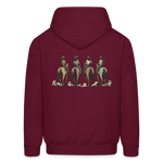 HOW 'BOUT THEM COWGIRLS Hoodie - burgundy