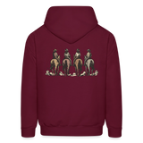 HOW 'BOUT THEM COWGIRLS Hoodie - burgundy