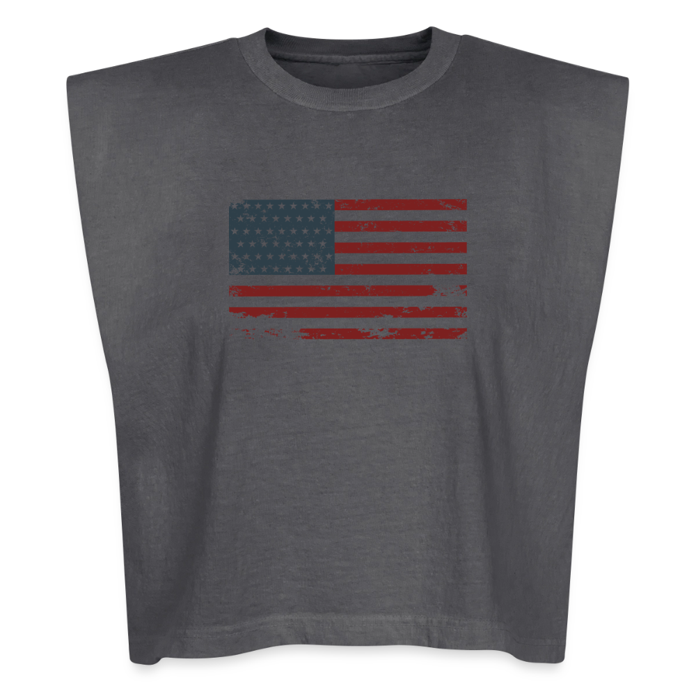 MERICA Muscle Tank - faded black