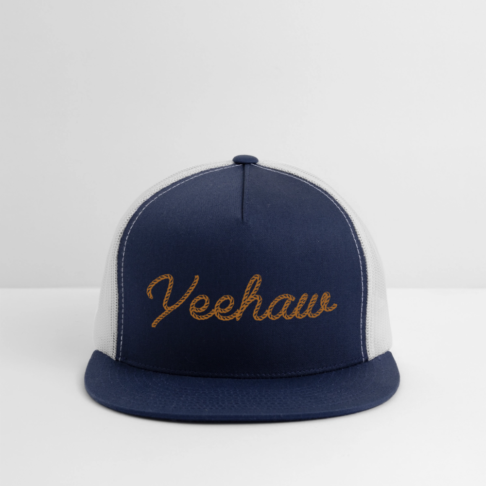 YEEHAW Trucker Hat - navy/white