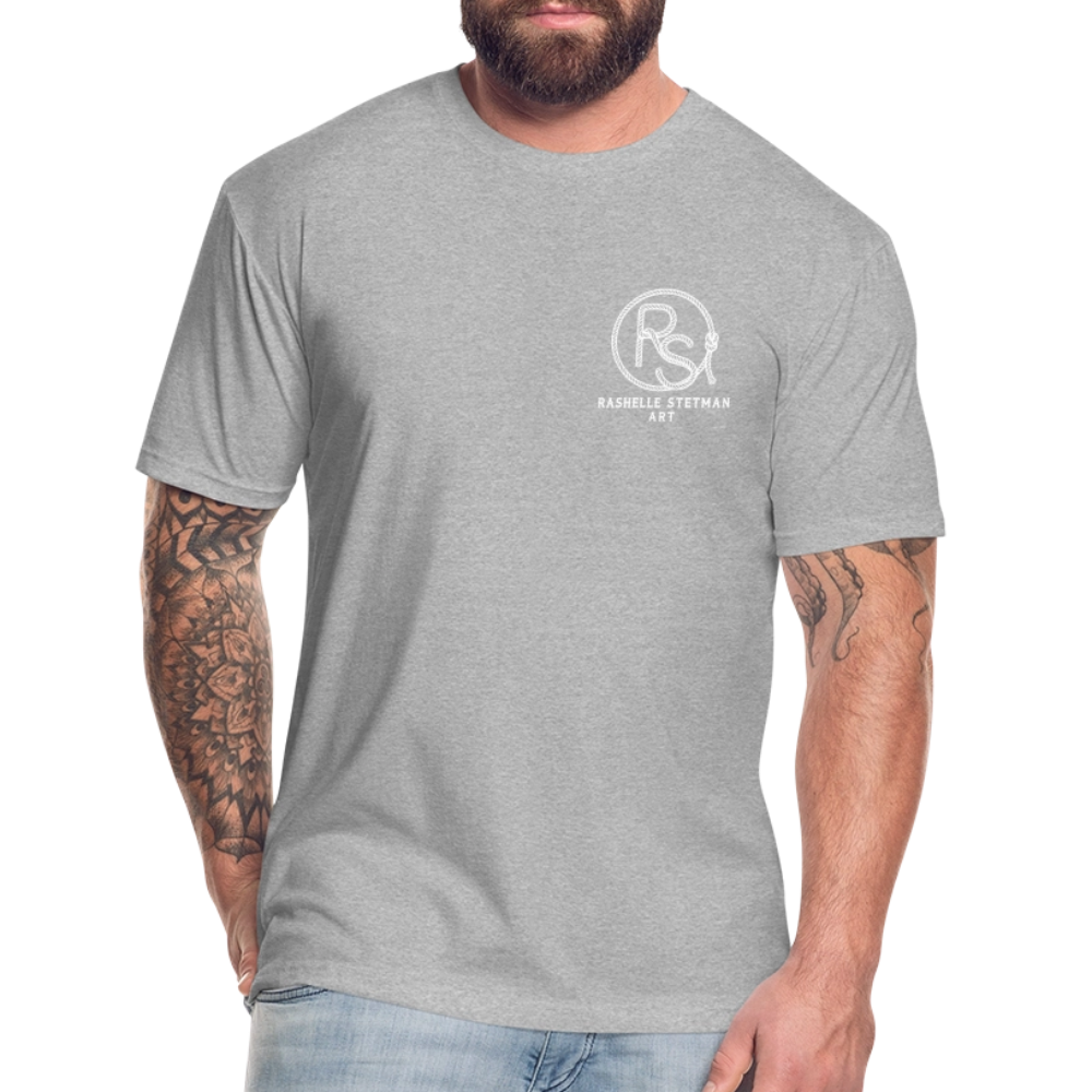 RS Fitted Tee - heather gray