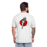 RS COWGIRL  Fitted Cotton/Poly Tee - white