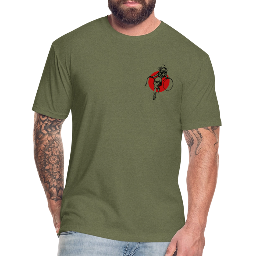 CK Fitted Tee - heather military green