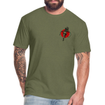 CK Fitted Tee - heather military green