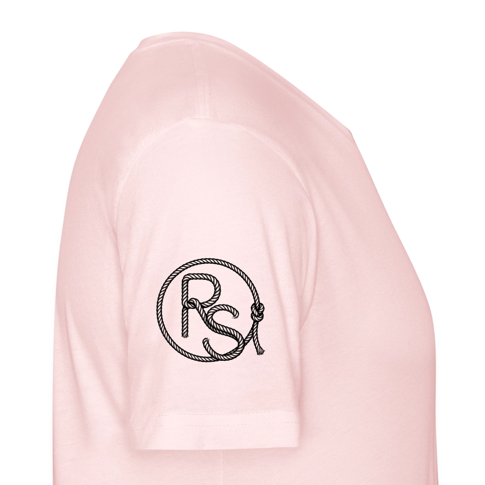 OLD BETSY Fitted Tee - blush pink 
