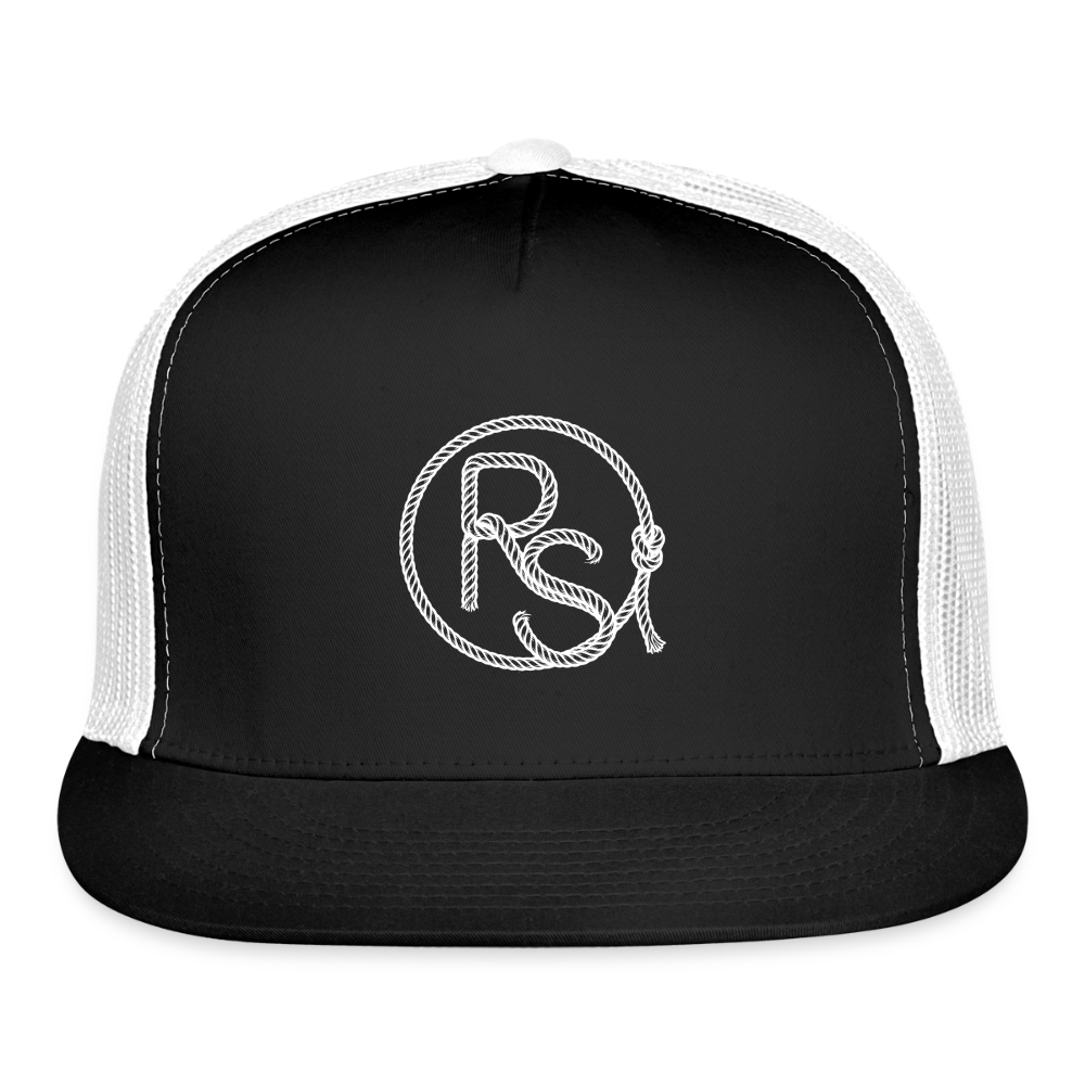 RS LASSO Trucker Hat - black/white