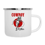 Cowboy Killer Camper Mug - white