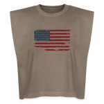 MERICA Muscle Tank - faded brown