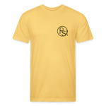 RS COWGIRL  Fitted Cotton/Poly Tee - pastel yellow