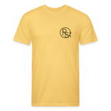 RS COWGIRL  Fitted Cotton/Poly Tee - pastel yellow