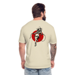 RS COWGIRL  Fitted Cotton/Poly Tee - heather cream