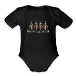 COWGIRLS Organic Baby Onesie - black