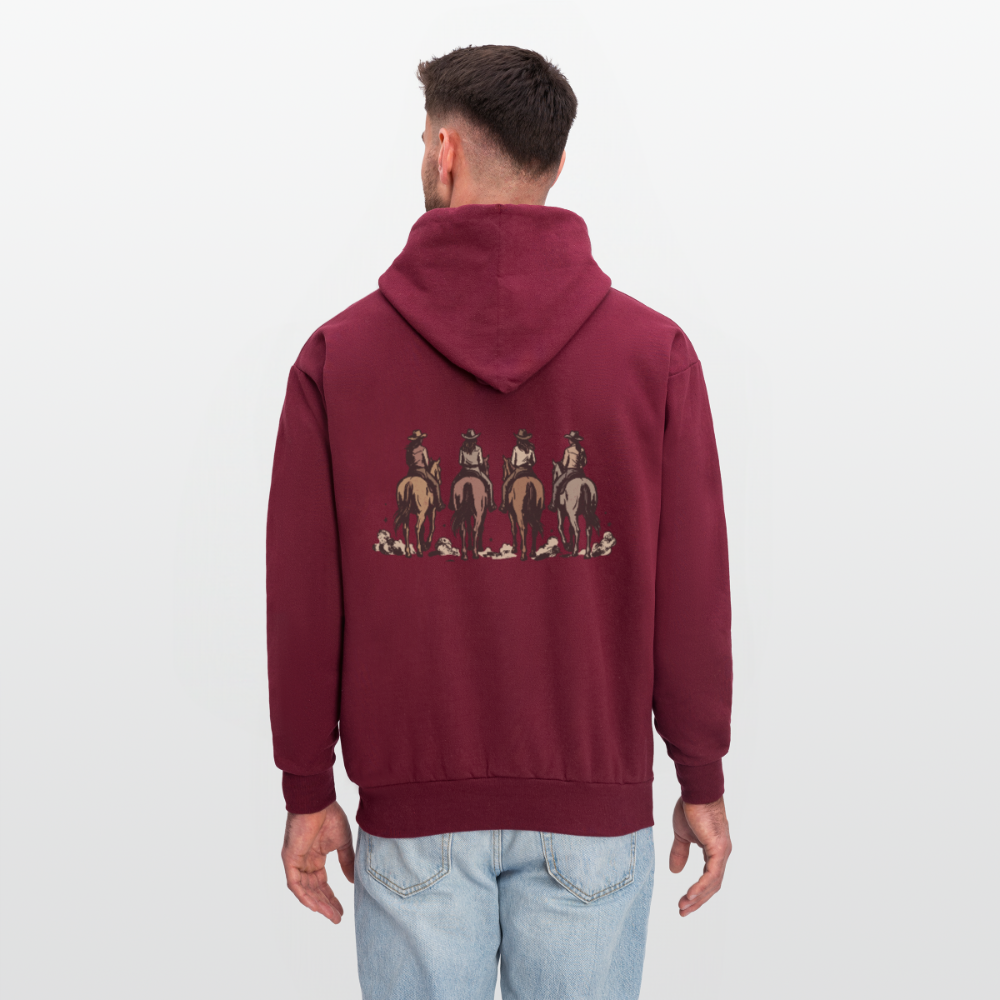 HOW 'BOUT THEM COWGIRLS Hoodie - burgundy