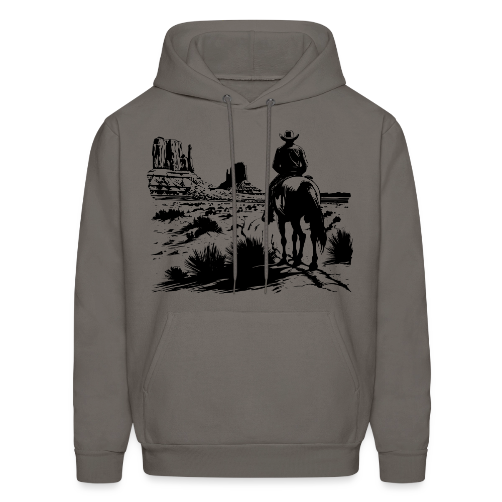 DESERT DWELLER Hoodie - asphalt gray