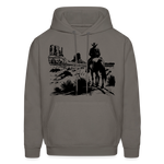 DESERT DWELLER Hoodie - asphalt gray