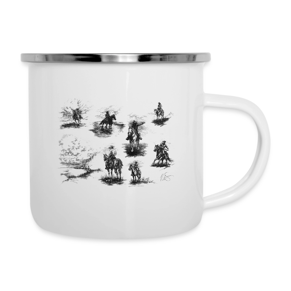 Wild West Camper Mug - white