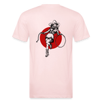 RS COWGIRL  Fitted Cotton/Poly Tee - blush pink 
