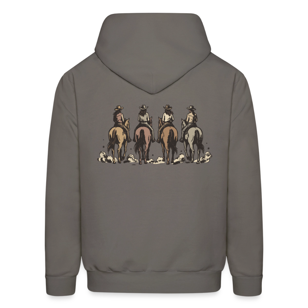 HOW 'BOUT THEM COWGIRLS Hoodie - asphalt gray