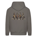 HOW 'BOUT THEM COWGIRLS Hoodie - asphalt gray