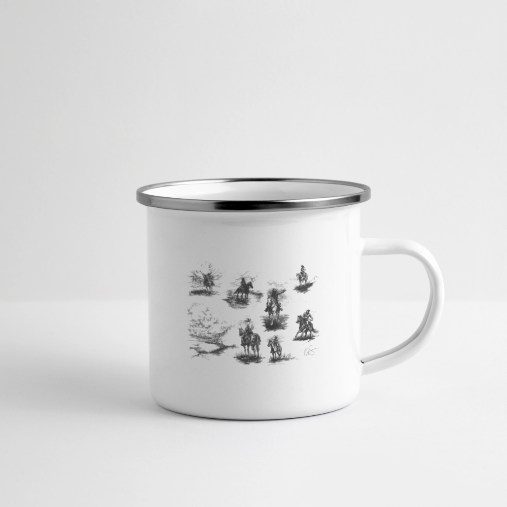 Wild West Camper Mug - white