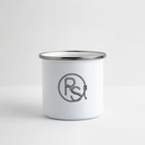 FLORAL BOOTS Camper Mug - white