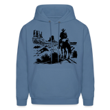 DESERT DWELLER Hoodie - denim blue