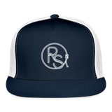 RS LASSO Trucker Hat - navy/white