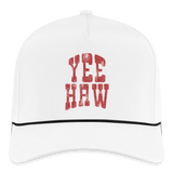 YEEHAW Rope Cap - white/black