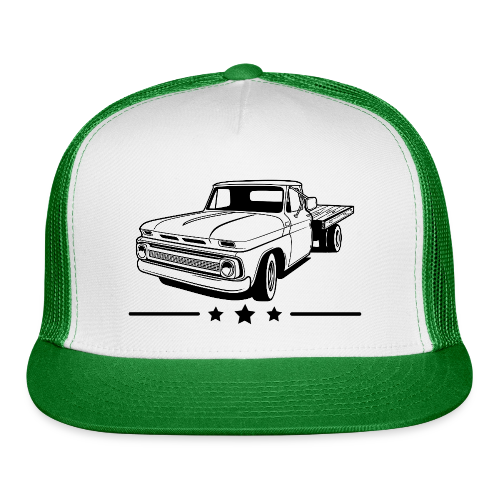 OLD BETSY Trucker Hat - white/kelly green
