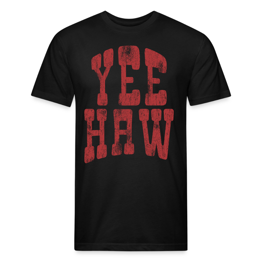YEEHAW Fitted Tee - black