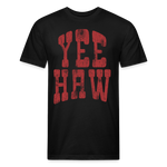 YEEHAW Fitted Tee - black