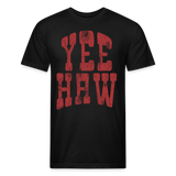 YEEHAW Fitted Tee - black