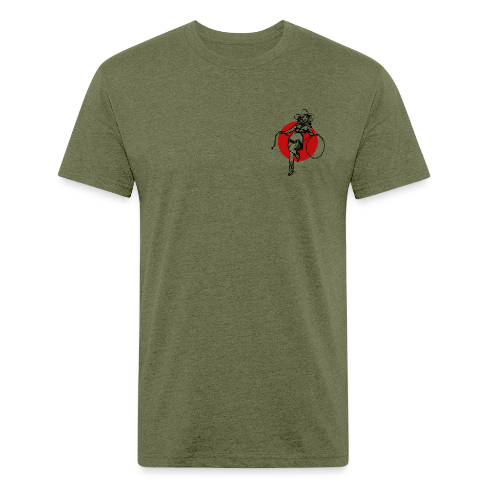 CK Fitted Tee - heather military green