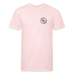 FLORAL BOOTS Fitted Tee - blush pink 