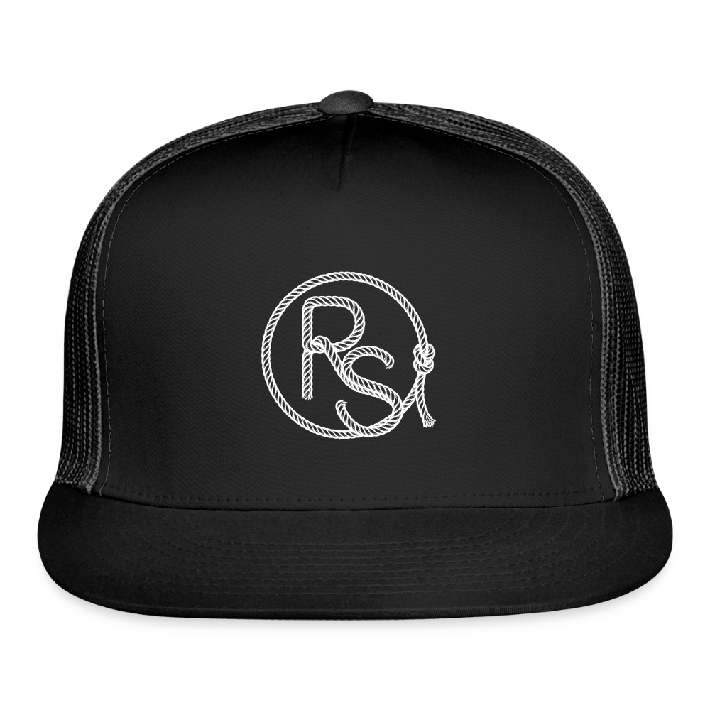RS LASSO Trucker Hat - black/black