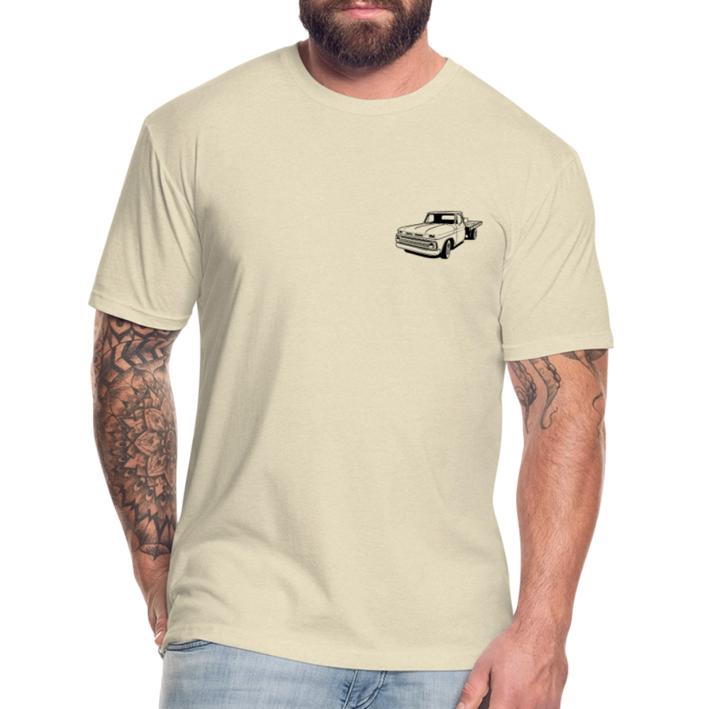 OLD BETSY Fitted Tee - heather cream