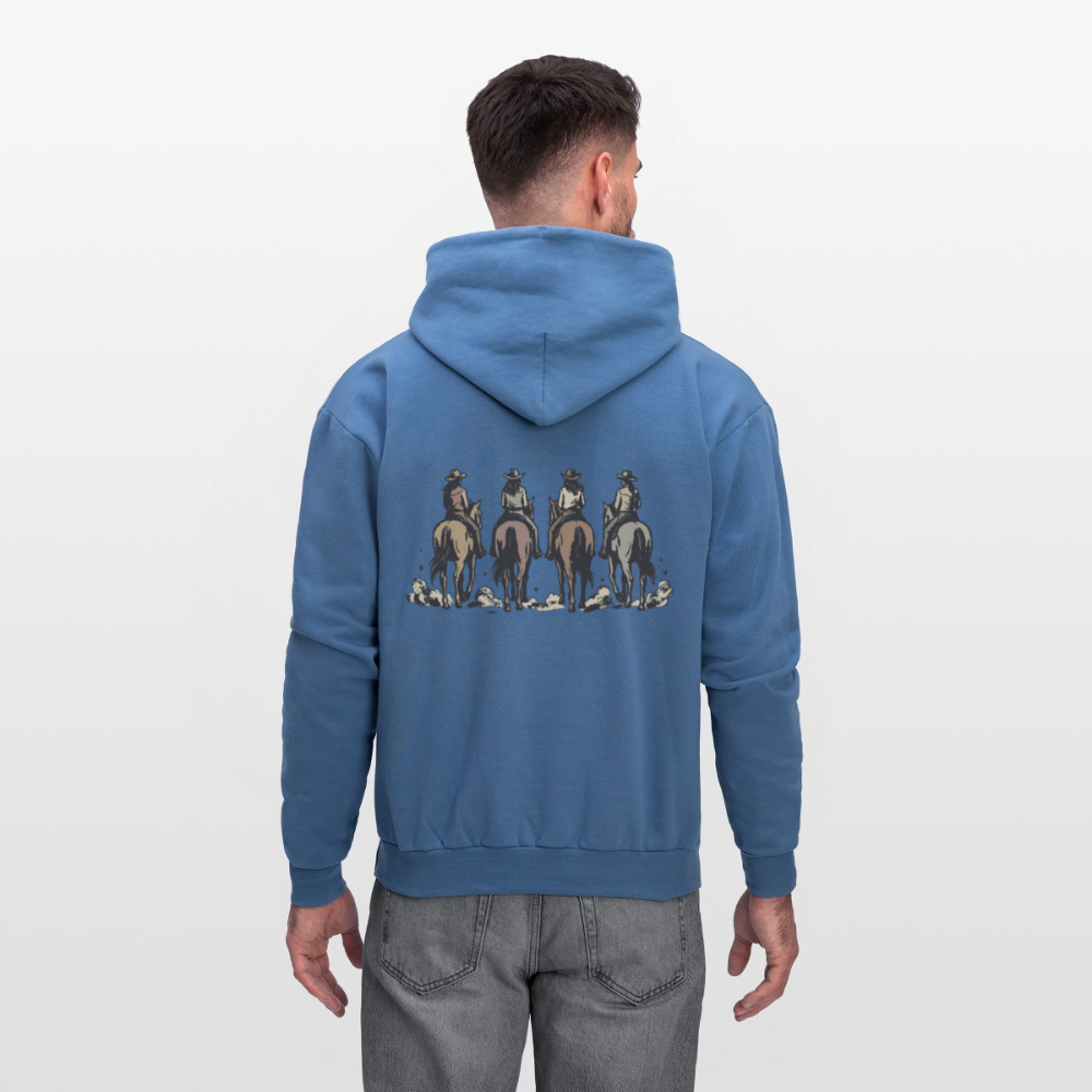 HOW 'BOUT THEM COWGIRLS Hoodie - denim blue