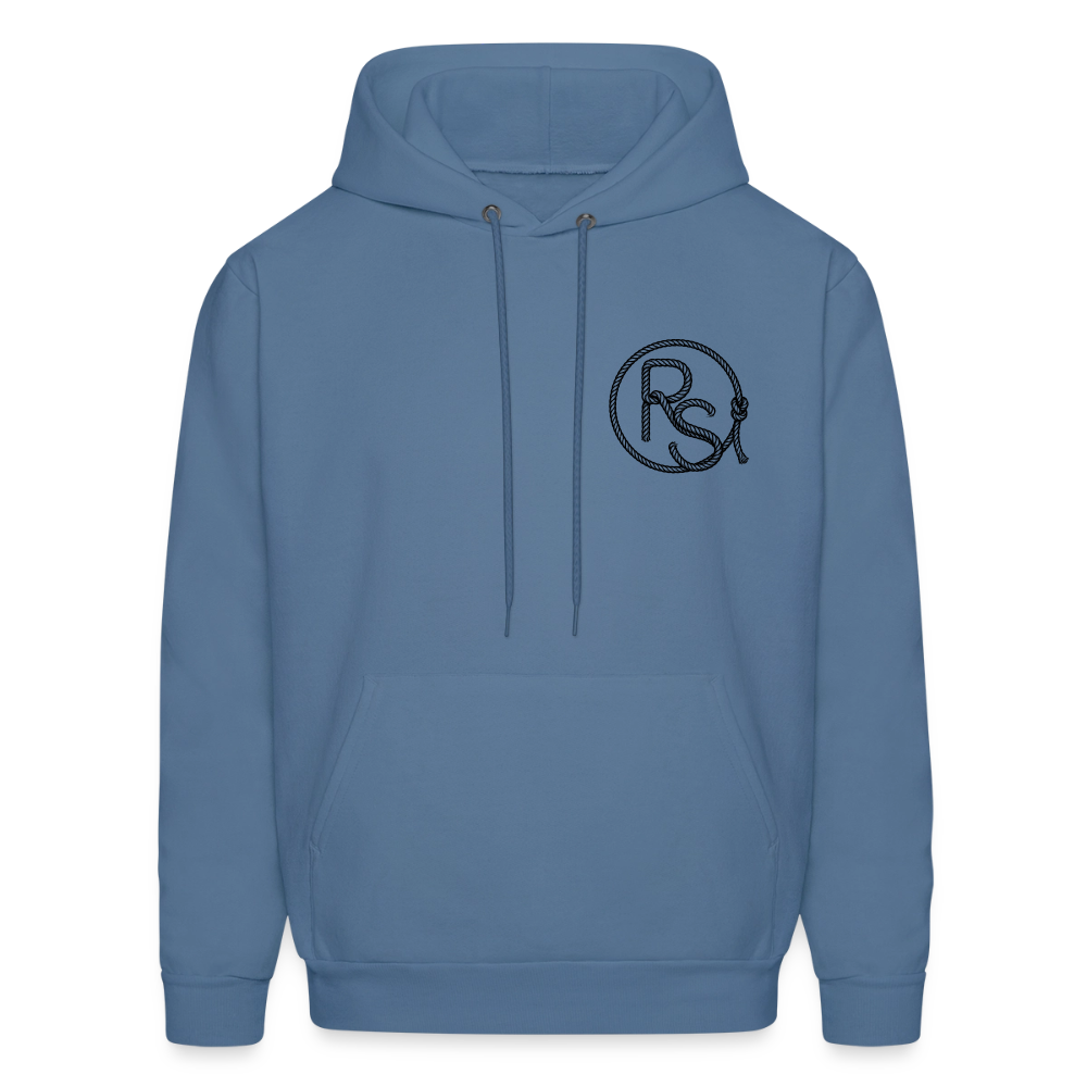 HOLD YOUR HORSES Hoodie - denim blue